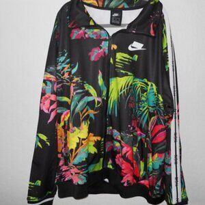 Nike Sportswear Large Palm Tree All Over Print Track Jacket NSW #AR1611-389